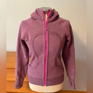 Lululemon Athletica fleece scuba hoodie
